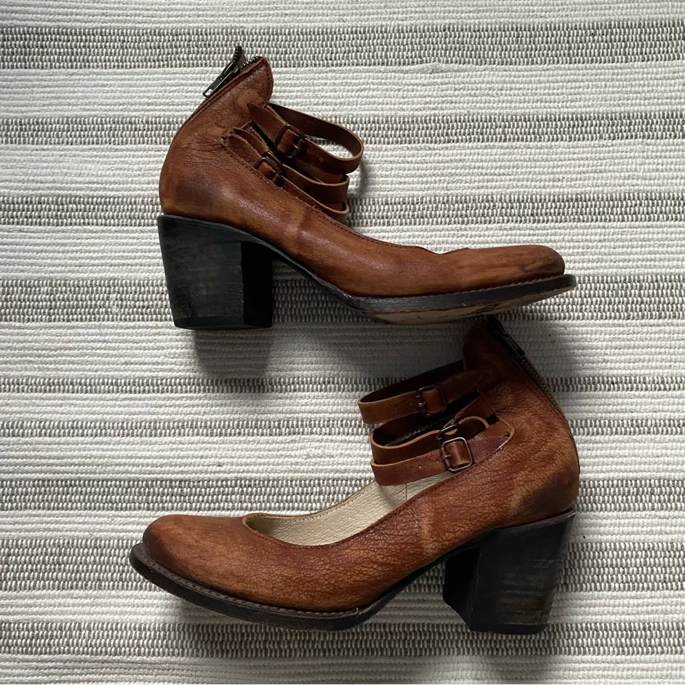 Feeebird Randi Heels Brown - Picture 5 of 8